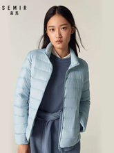 Load image into Gallery viewer, Semir 2019 para baixo inverno jaqueta feminina algodão curto jaquetas