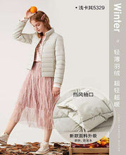 Load image into Gallery viewer, Semir 2019 para baixo inverno jaqueta feminina algodão curto jaquetas