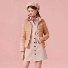 Load image into Gallery viewer, Semir 2019 para baixo inverno jaqueta feminina algodão curto jaquetas