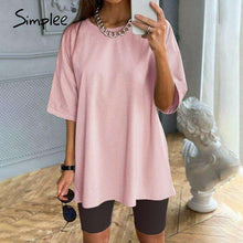 Load image into Gallery viewer, Simplee Casual solid new women's two piece
