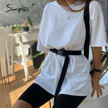 Load image into Gallery viewer, Simplee Casual solid new women's two piece