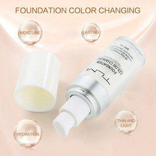 Load image into Gallery viewer, 30ml TLM Color Changing Liquid Foundation Concealer Longlasting Perfect Makeup Change To Your Skin Tone By Blending TSLM2