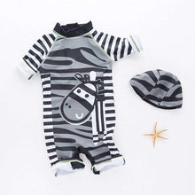 Load image into Gallery viewer, BOY&#39;S Sun-resistant Bathing Suit Stripes Donkey
